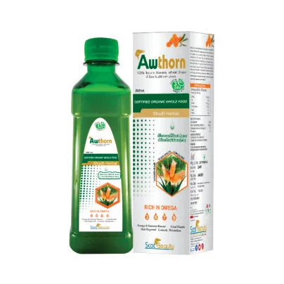 AWTHORN (ALOEVERA,WHEAT GRASS WITH SEA BUCKTHORN) (AWTHORN )